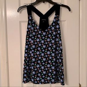 Banana Republic M floral sleeveless top
